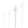 Kinky Puppy Plug Queue Zoo Tail L 10 x 5 cm - Queue 27 cm Transparente